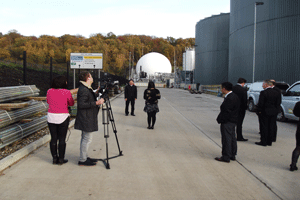 The Chinese Society of Environmental Sciences  took a tour of the technology at Biffa's West Sussex MBT facility last year