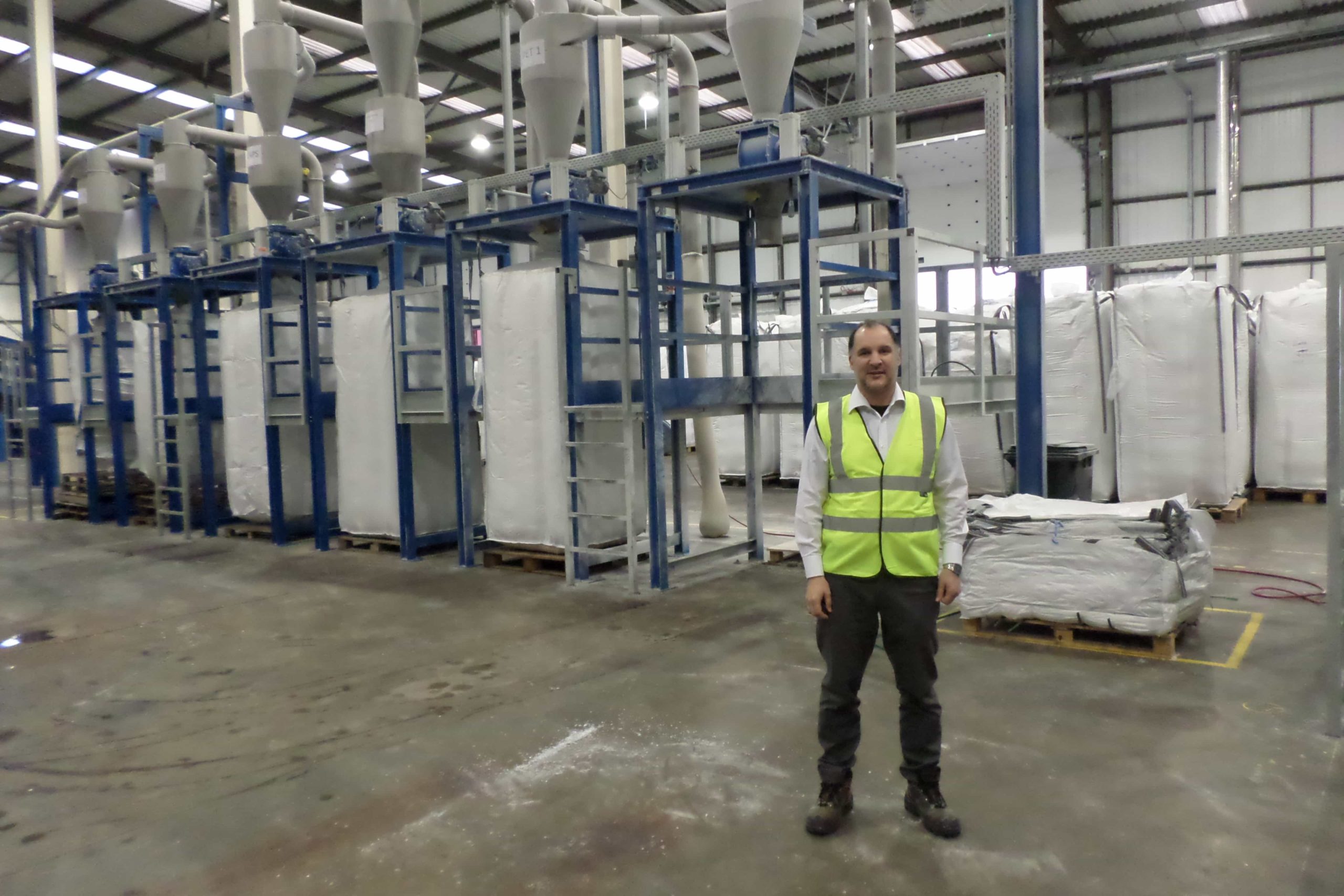 Ecotech chief executive Javed Mawji, pictured at the plant in January 2015