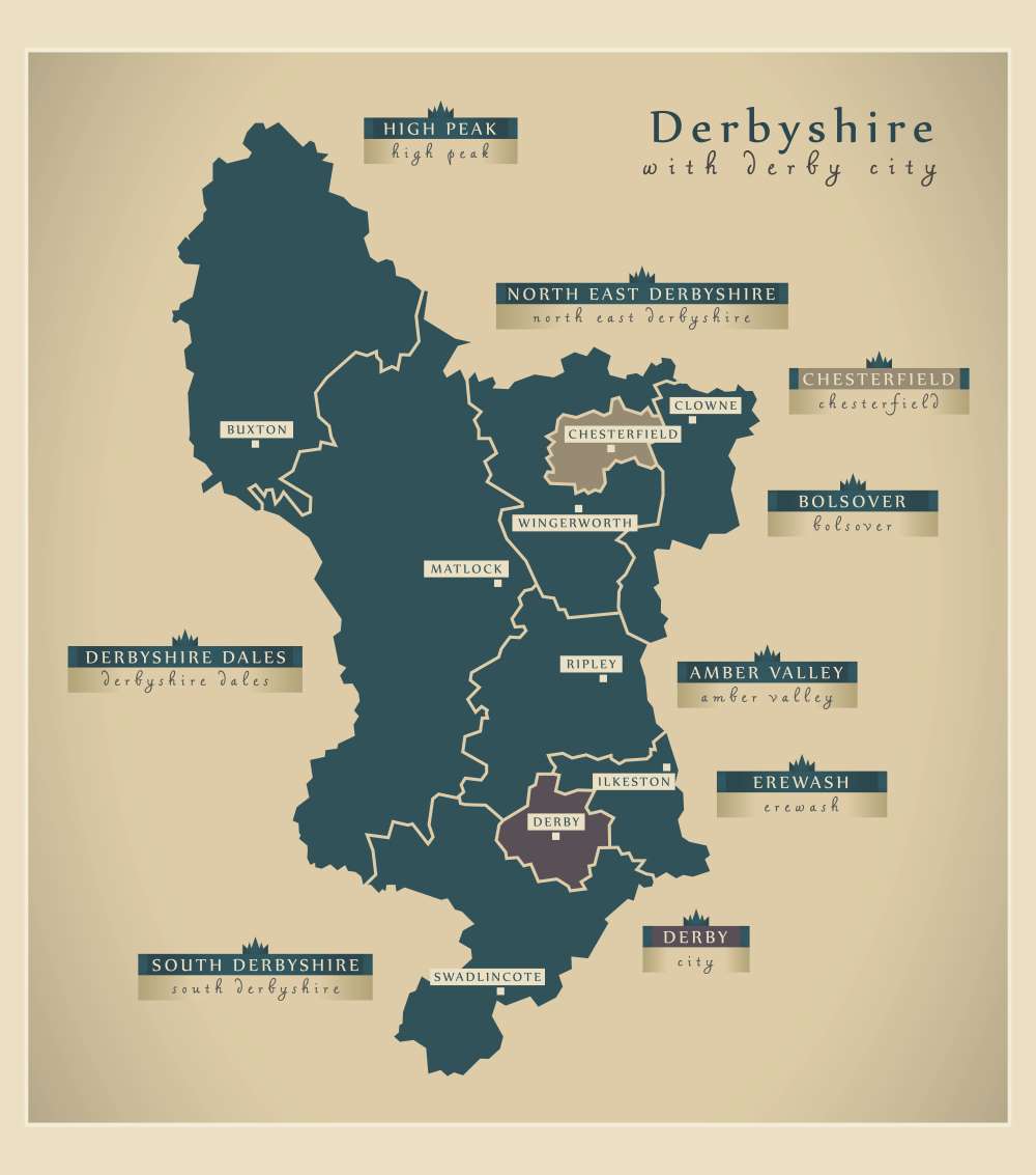 Derbyshire Map Shutterstock Resized 